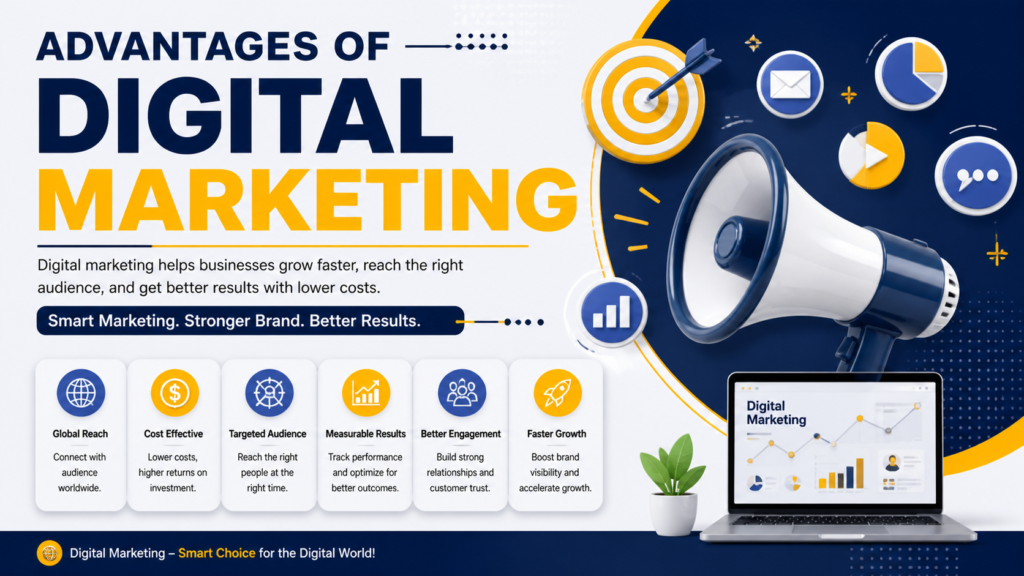 Advantages of Digital Marketing
