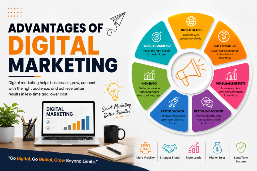 Advantages of Digital Marketing